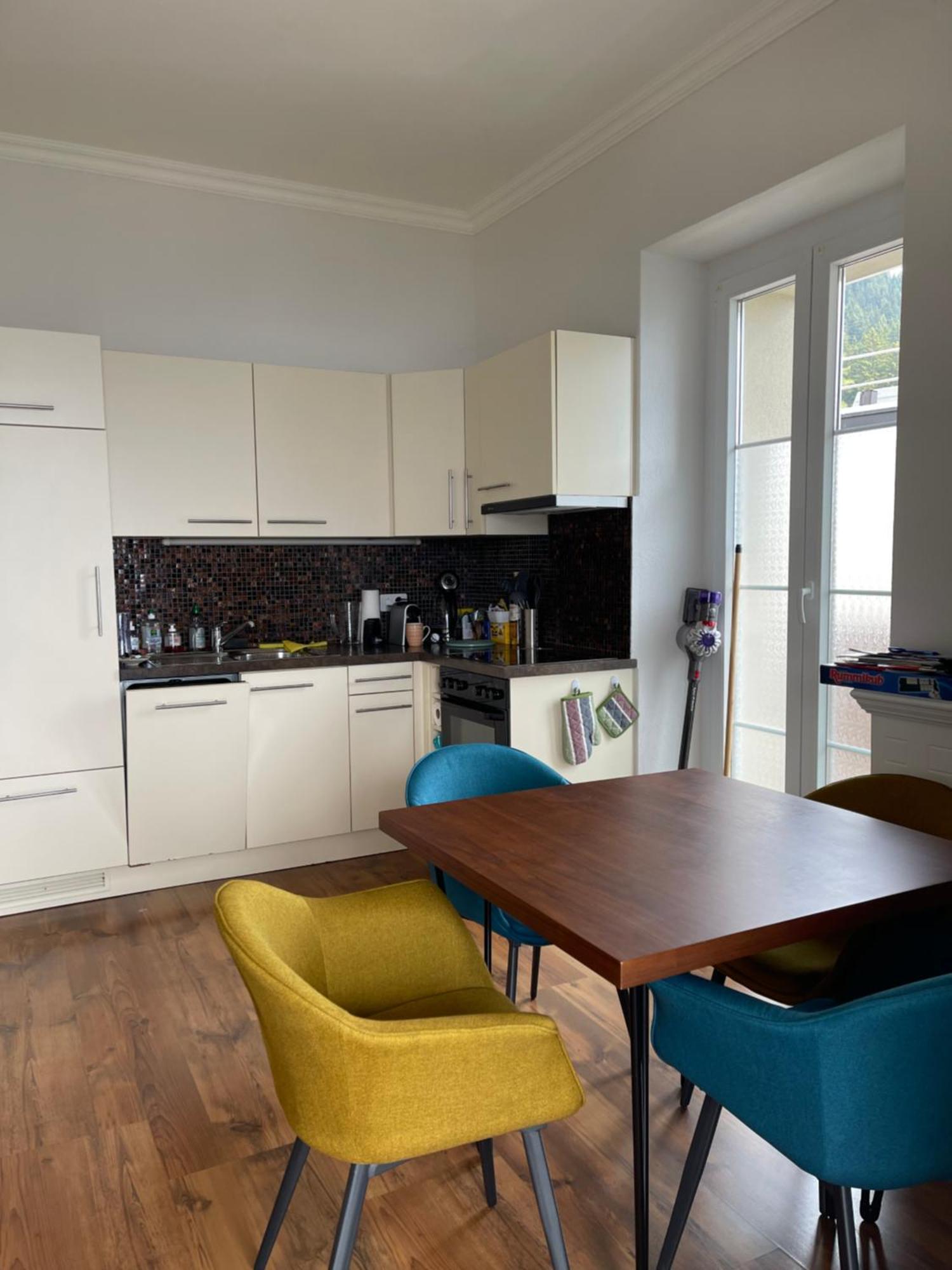 Charmant Appartement Au Vagabond Leysin Bagian luar foto