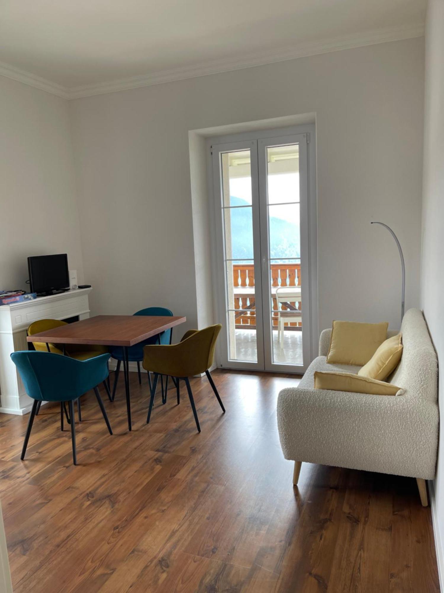 Charmant Appartement Au Vagabond Leysin Bagian luar foto
