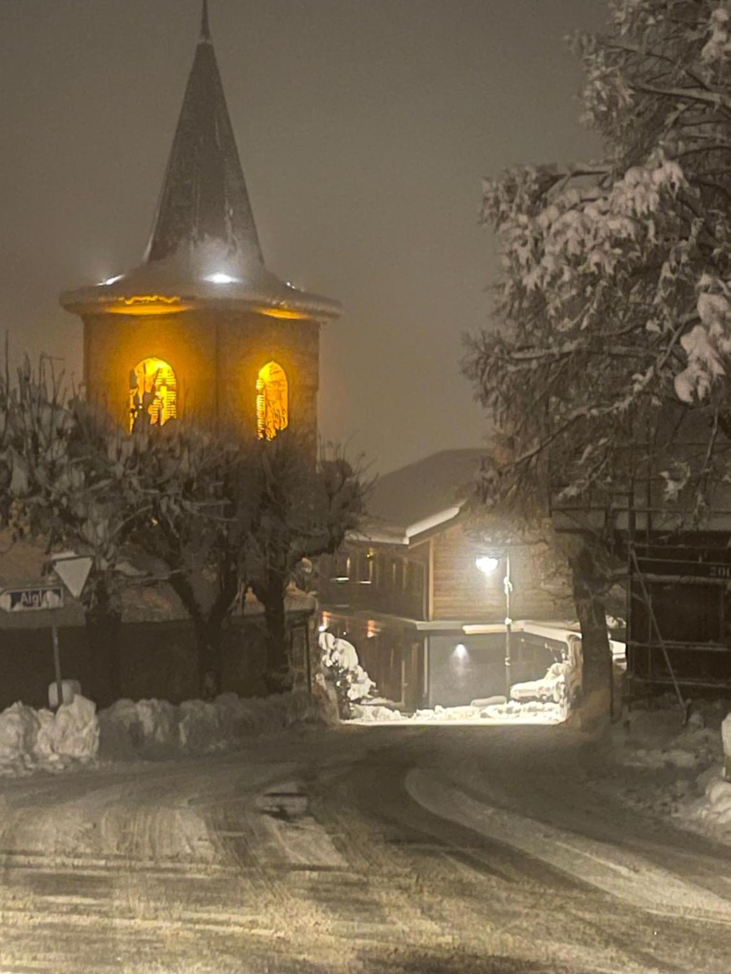 Charmant Appartement Au Vagabond Leysin Bagian luar foto